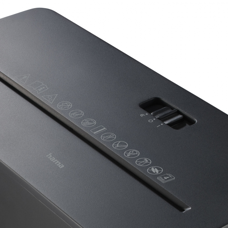 Hama Paper Shredder Safe X40-B Black