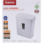Hama Paper Shredder Prime M50CD-W White