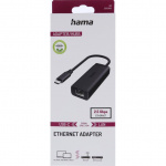 Hama Network Adapter USB-C 3.0 RJ45/LAN