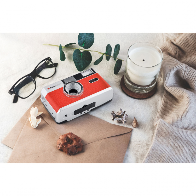 Agfa Camera 35mm Film Red