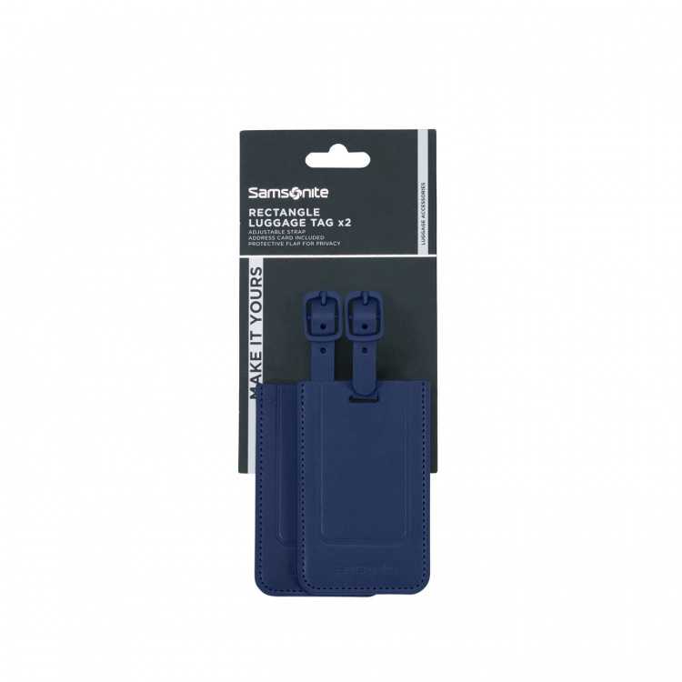 Samsonite Luggage Tag TA Revolution Midnight Blue 2x