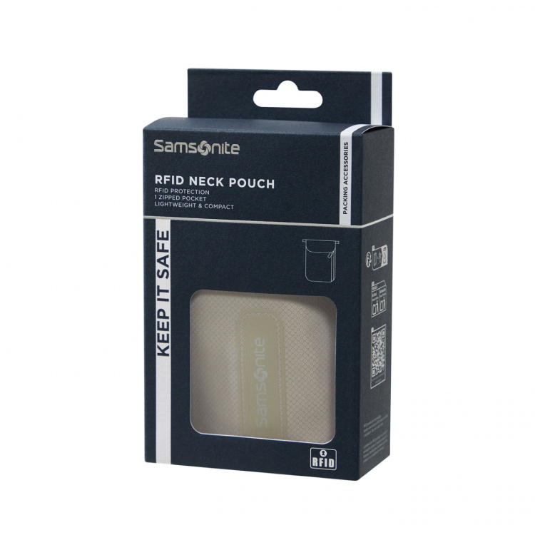 Samsonite Neck Pouch TA Revolution RFID Eclipse Grey