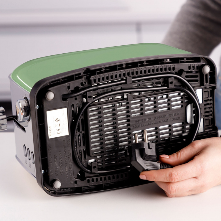 Taurus Toaster Vintage 2 Olive Two Slot