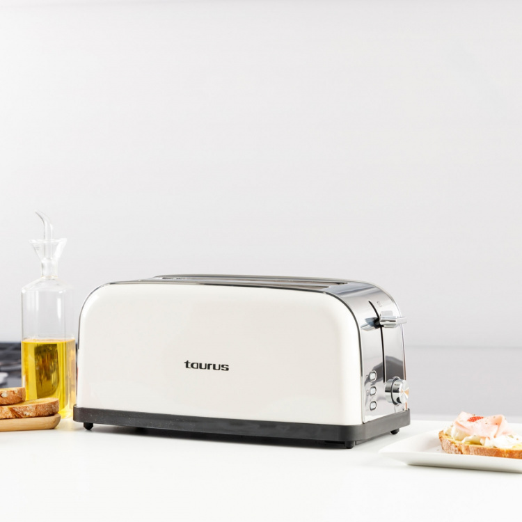 Taurus Toaster Vintage Cream Long Slot