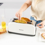 Taurus Toaster Vintage Cream Long Slot