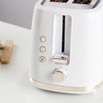 Taurus Toaster Fusion Crunch Long Slot White