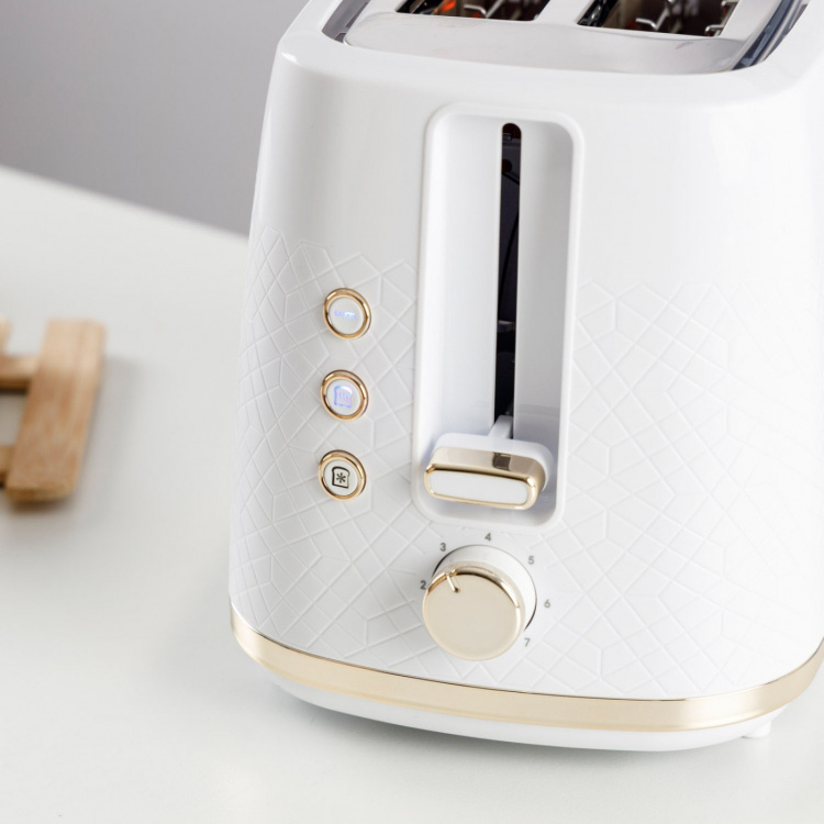 Taurus Toaster Fusion Crunch Long Slot White