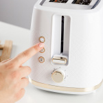 Taurus Toaster Fusion Crunch Long Slot White