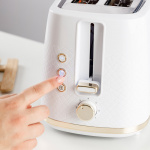 Taurus Toaster Fusion Crunch Long Slot White