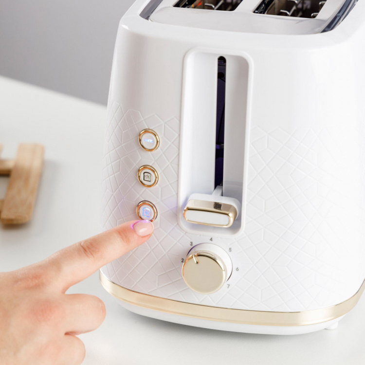 Taurus Toaster Fusion Crunch Long Slot White