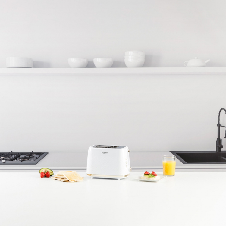 Taurus Toaster Fusion Crunch Long Slot White