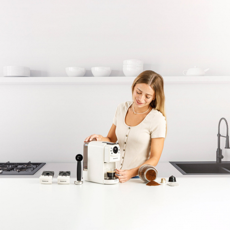 Taurus Coffee Capsule Machine Mokabari Cream