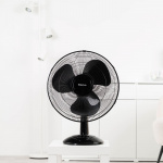 Taurus Desk Fan Greco 16 Black 40cm