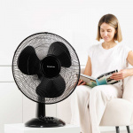 Taurus Desk Fan Greco 16 Black 40cm