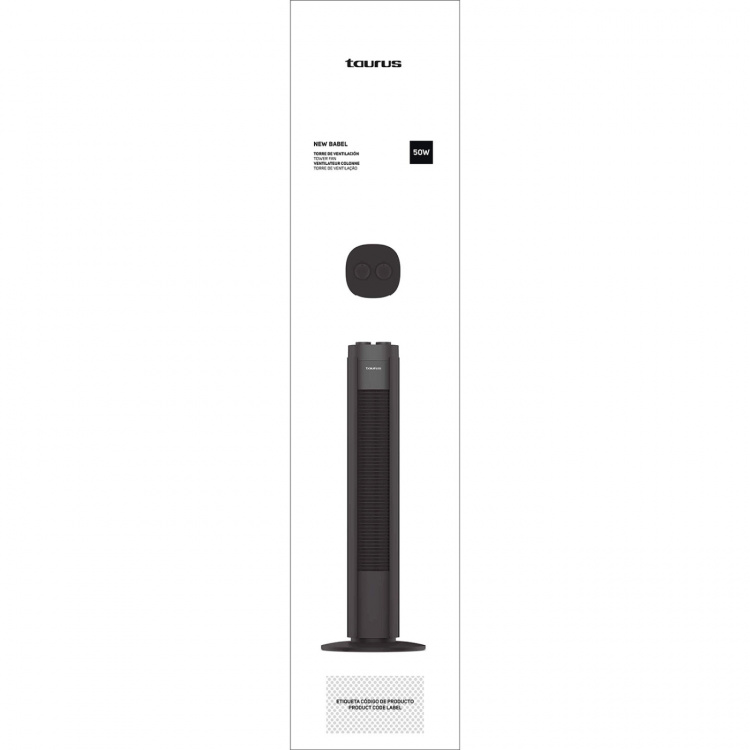 Taurus Fan New Babel Tower Black 76cm