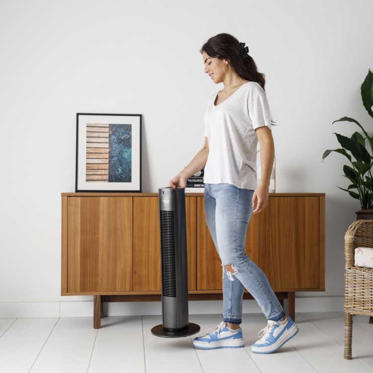 Taurus Fan New Babel Digital Black 76cm