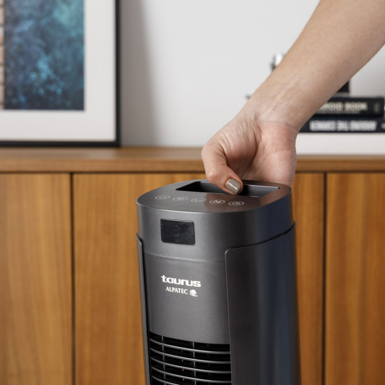 Taurus Fan New Babel Digital Black 76cm