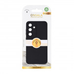 Onsala Phone Case with Silicone Feel Black - Samsung Galaxy S26