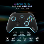 DragonShock Controller Aurora+ Holder - iOS/Android/PC/PS3 Black
