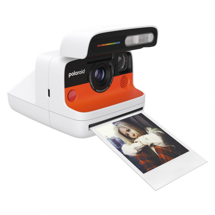 Polaroid Camera Flip White