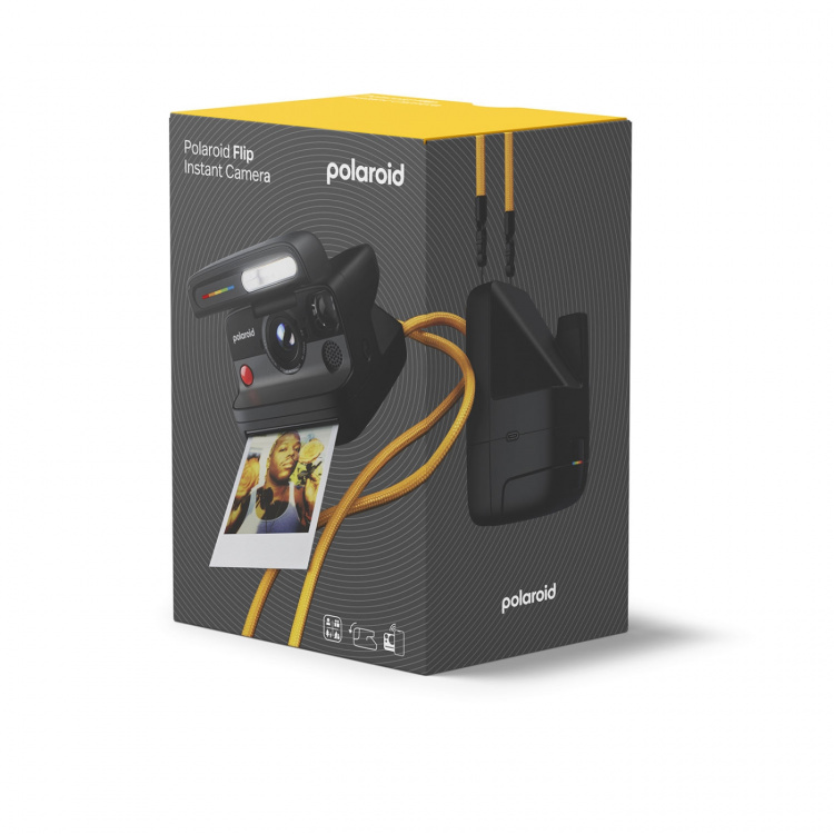 Polaroid Camera Flip Black