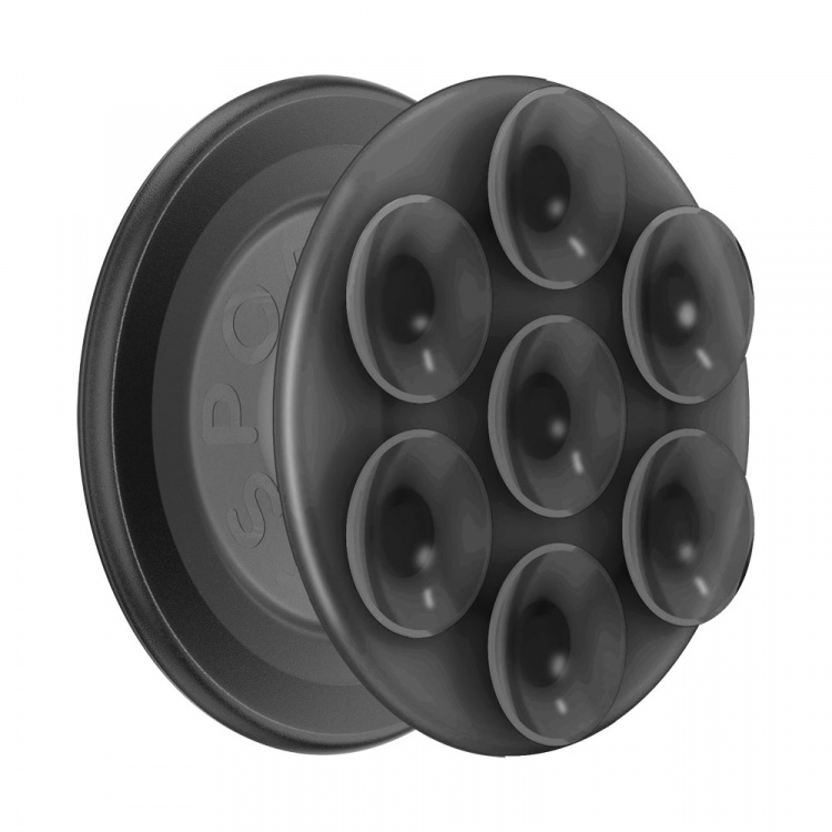 PopSockets Suck-Up Grip for MagSafe Translucent Black