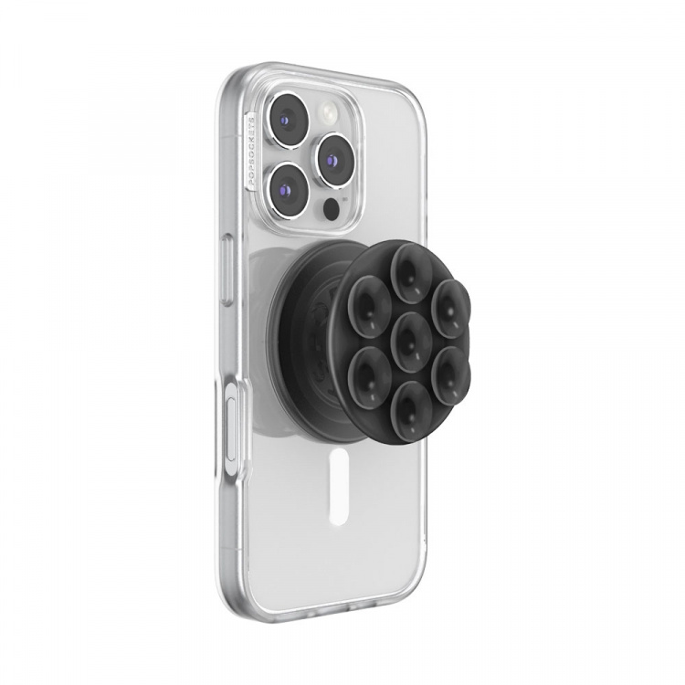 PopSockets Suck-Up Grip for MagSafe Translucent Black