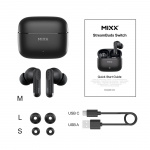 MIXX Headphone Switch S7 In-Ear Tws Black