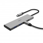 Hama USB-C Hub USB 3.2 Gen2 2xUSB-C + 2xUSB-A 10 Gbit/S PD Aluminum