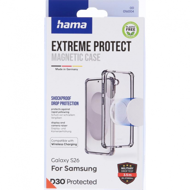 Hama Phone Case Extreme Protect Samsung Galaxy S26 Transparent