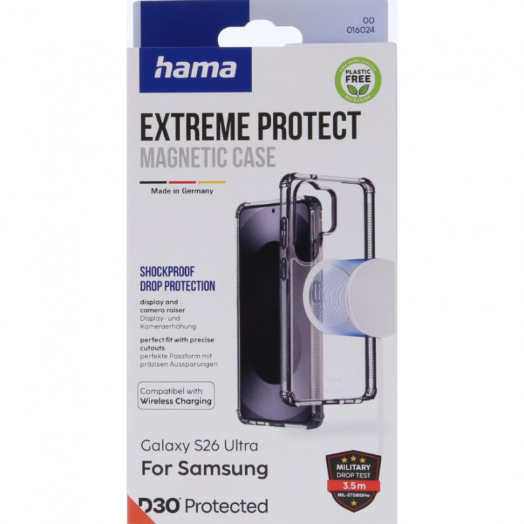 Hama Phone Case Extreme Protect Samsung Galaxy S26 Ultra Transparent