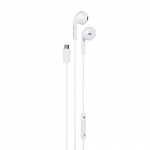 Happy Plugs Headphone In-Ear USB-C Wired White