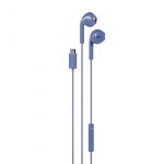 Happy Plugs Headphone In-Ear USB-C Wired Blue
