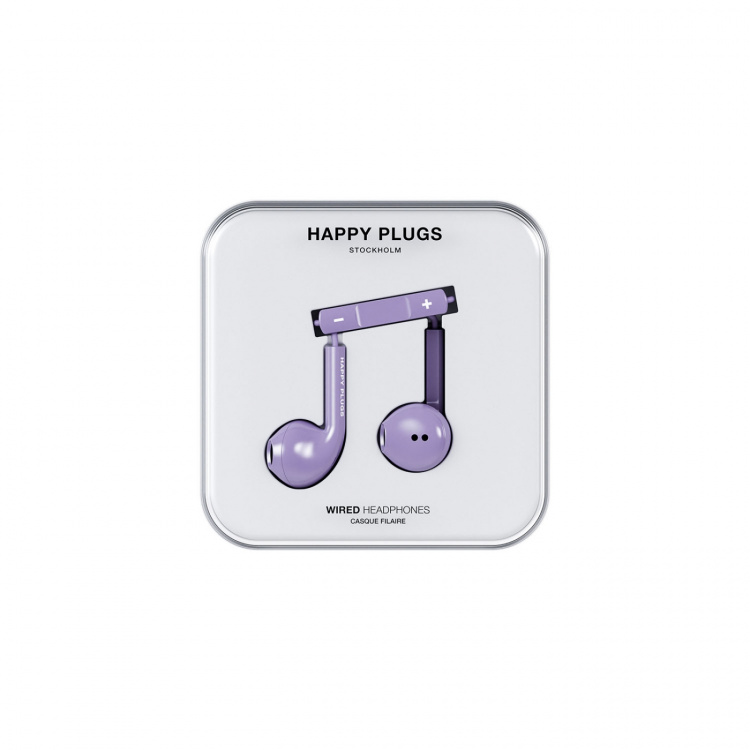 Happy Plugs Headphone In-Ear USB-C Wired Purple
