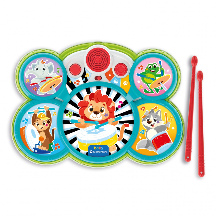 Clementoni Musical Toy Drums