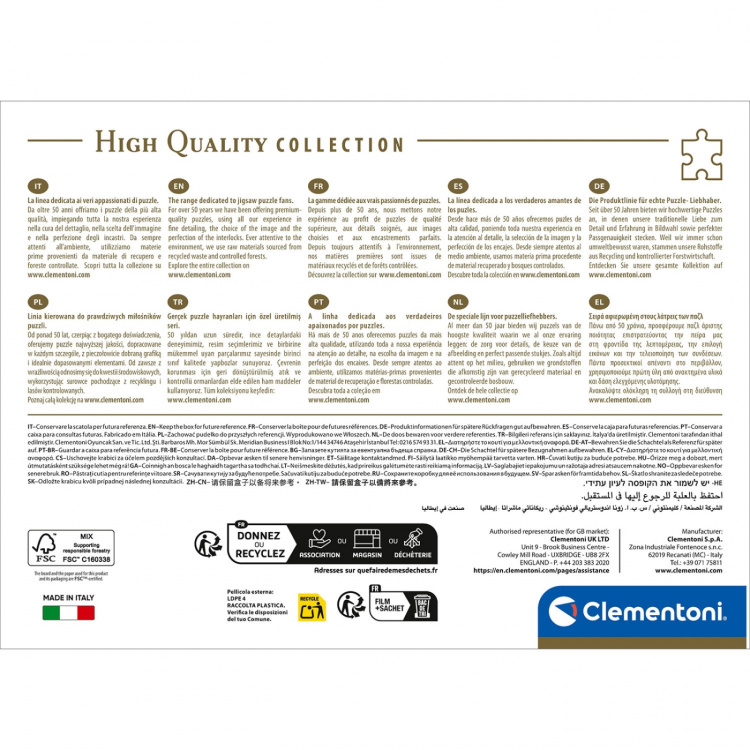 Clementoni Puzzle 1000 Pcs CB Portland Head