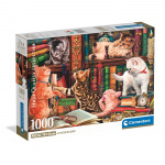 Clementoni Puzzle 1000 Pcs CB Curious Whiskers