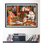 Clementoni Puzzle 1000 Pcs CB Curious Whiskers