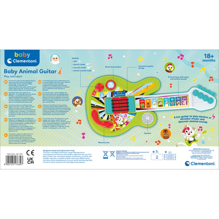 Clementoni Musical Toy Guitar