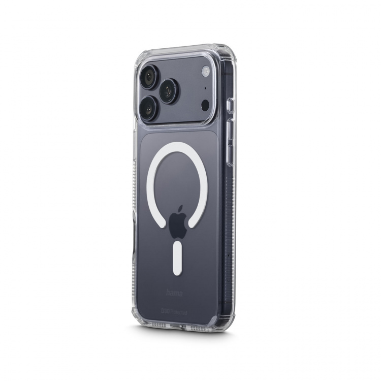 Hama Phone Case Extreme Protect iPhone 17 Pro Max MagCase Transparent