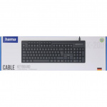 Hama Keyboard CK-200 Wired Black