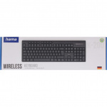 Hama Keyboard WK-200 Wireless Black