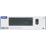 Hama Keyboard/Mouse Set WKM-200 Wireless Black
