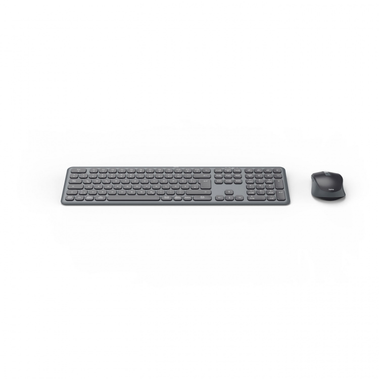Hama Keyboard/Mouse Set WKM-550 Wireless Black