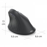Hama Mouse EWM-500 Wireless Ergo Right Black