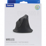 Hama Mouse EWM-500 Wireless Ergo Right Black