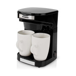 Butler Compact Coffee Maker | 2 Porcelain cups | 0.25 l | 450 W | Auto shut-off | Black