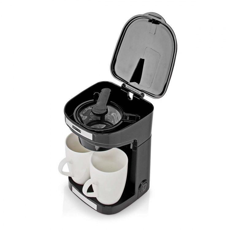 Butler Compact Coffee Maker | 2 Porcelain cups | 0.25 l | 450 W | Auto shut-off | Black