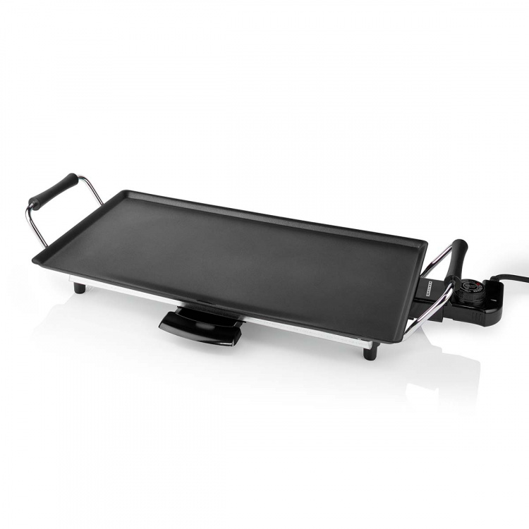 MELISSA Teppanyaki Griddle | 2000 W | 47.5 x 26.5 cm | Non-stick coating | Adjustable thermostat | Cool-touch handles