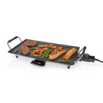 MELISSA Teppanyaki Griddle | 2000 W | 47.5 x 26.5 cm | Non-stick coating | Adjustable thermostat | Cool-touch handles